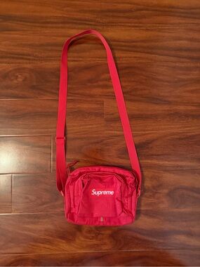 Supreme Red Crossbody Bag